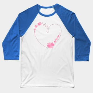 Beautiful heart Baseball T-Shirt